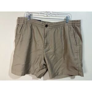 Ben Sherman Men's Khaki Regular Fit Casual‎ Shorts 7" Inseam Size XL NWT